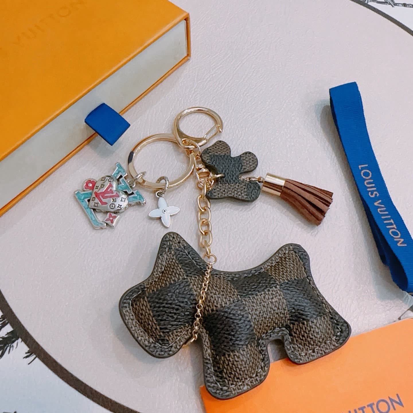 Louis Vuitton Monogram Bear Keychain